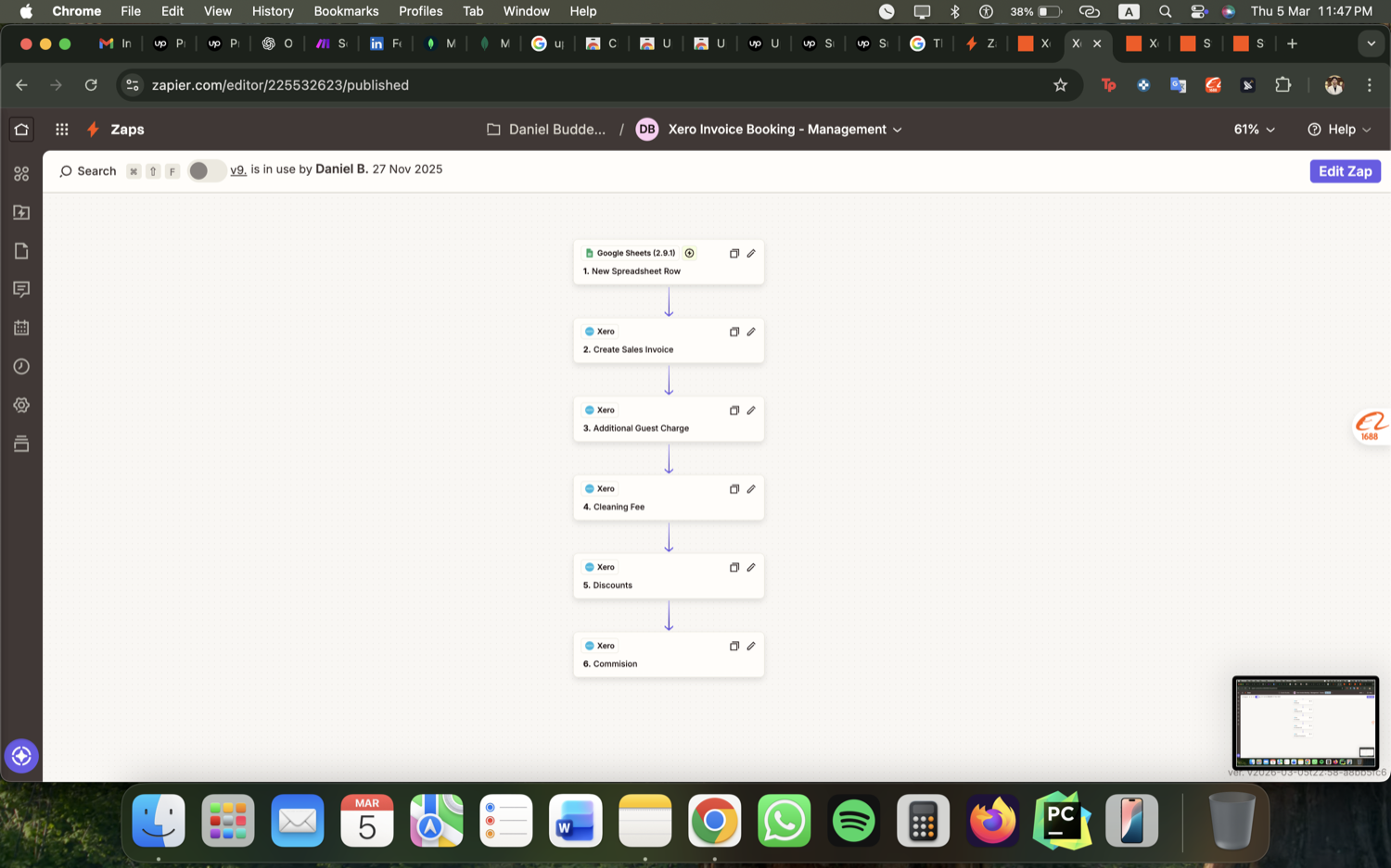 Airbnb Invoicing & Payment Automation - Zapier, Guesty & Stripe screenshot 3